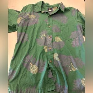 Sig Zane Green and Purple Men's Shirt
